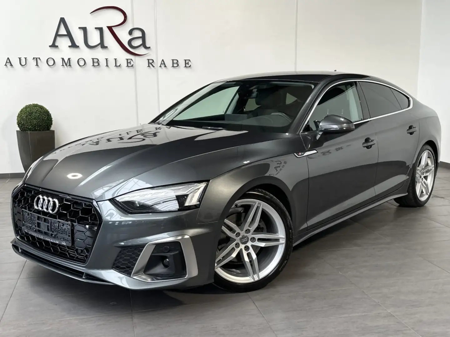 Audi A5 SpB 40 TFSI S-Line NAV+LED+KAM+CARPLAY+DAB+PP Grau - 1