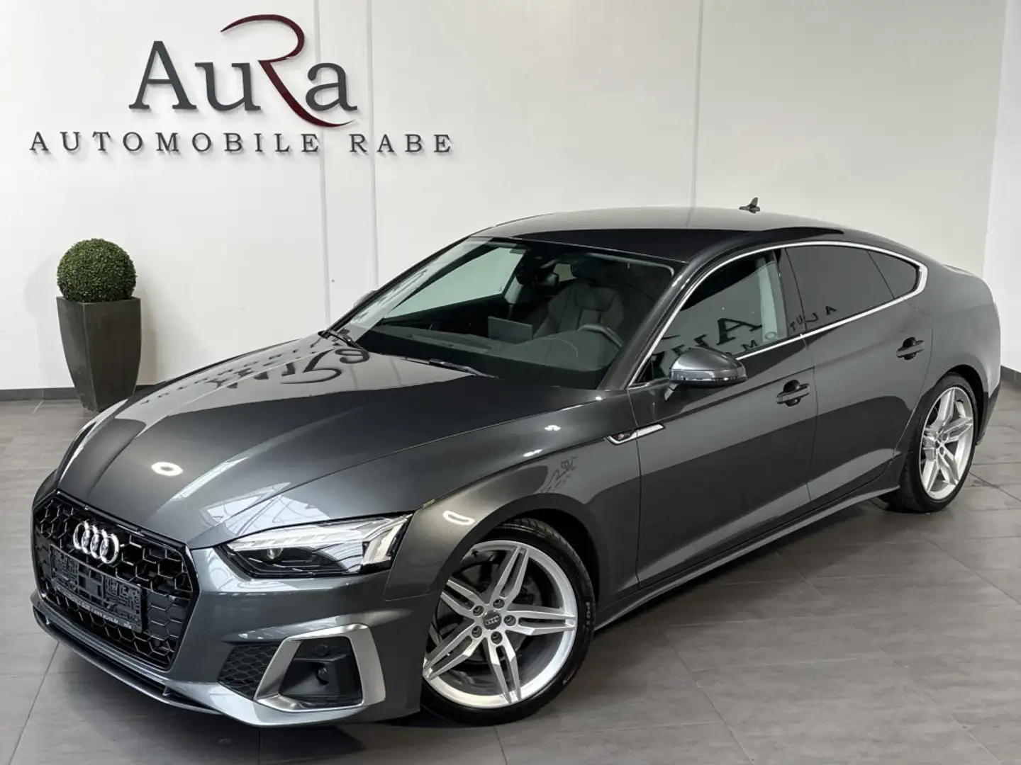 Audi A5 SpB 40 TFSI S-Line NAV+LED+KAM+CARPLAY+DAB+PP Grau - 2
