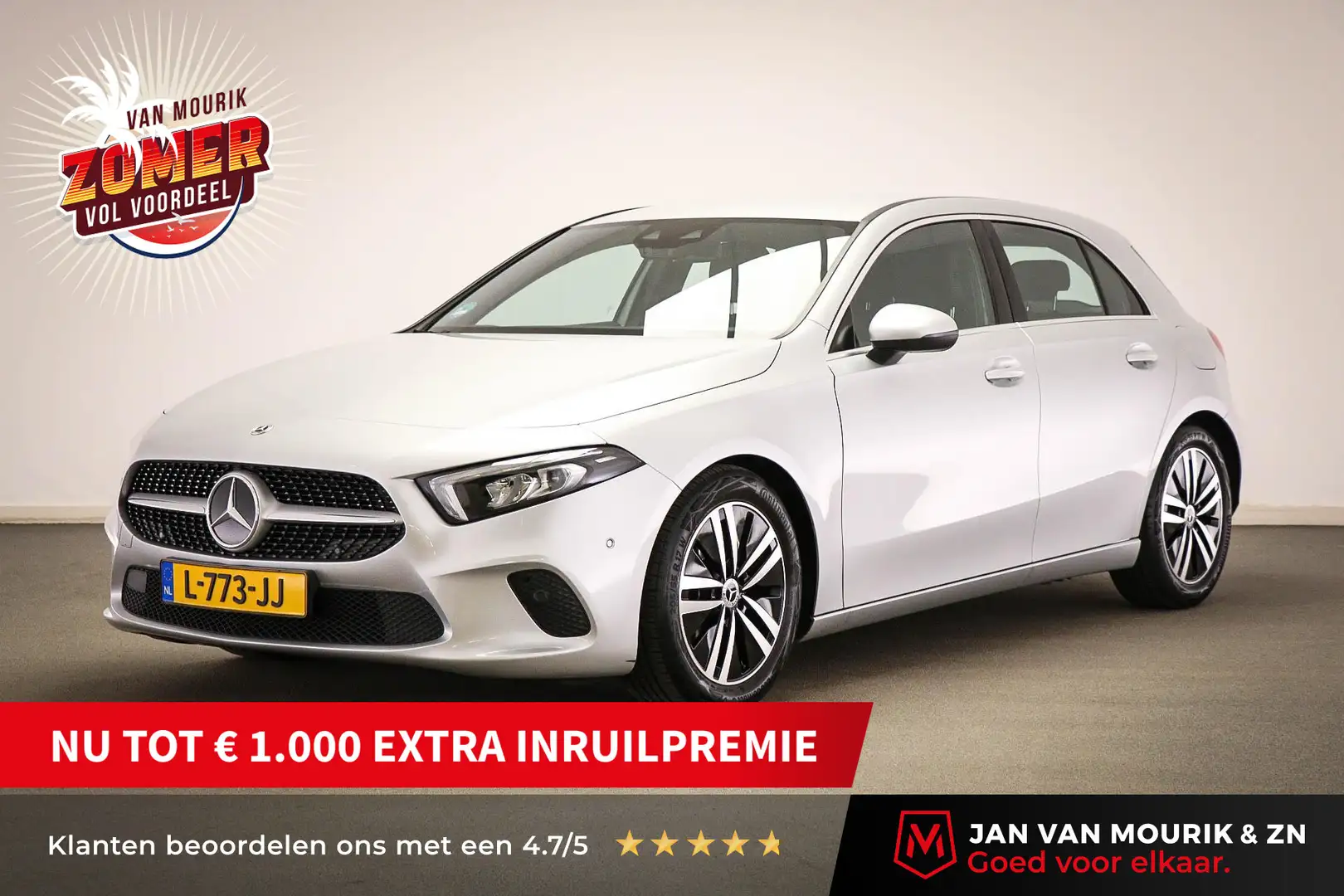 Mercedes-Benz A 180 Business Solution Luxury | WIDESCREEN | SFEERVERLI Grijs - 1