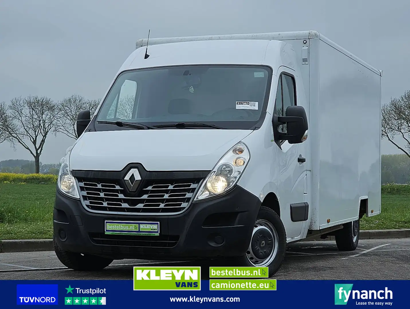 Renault Master 2.3 Platform-Cabine Eur6 Wit - 1