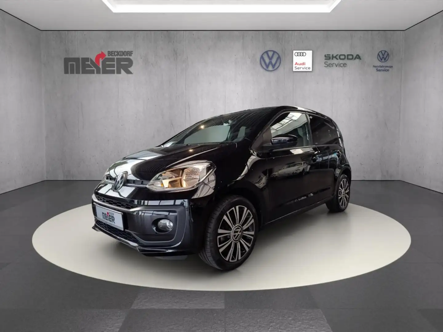 Volkswagen up! ! UNITED 1.0 Klima Sitzheizung Fenster el. Schwarz - 1