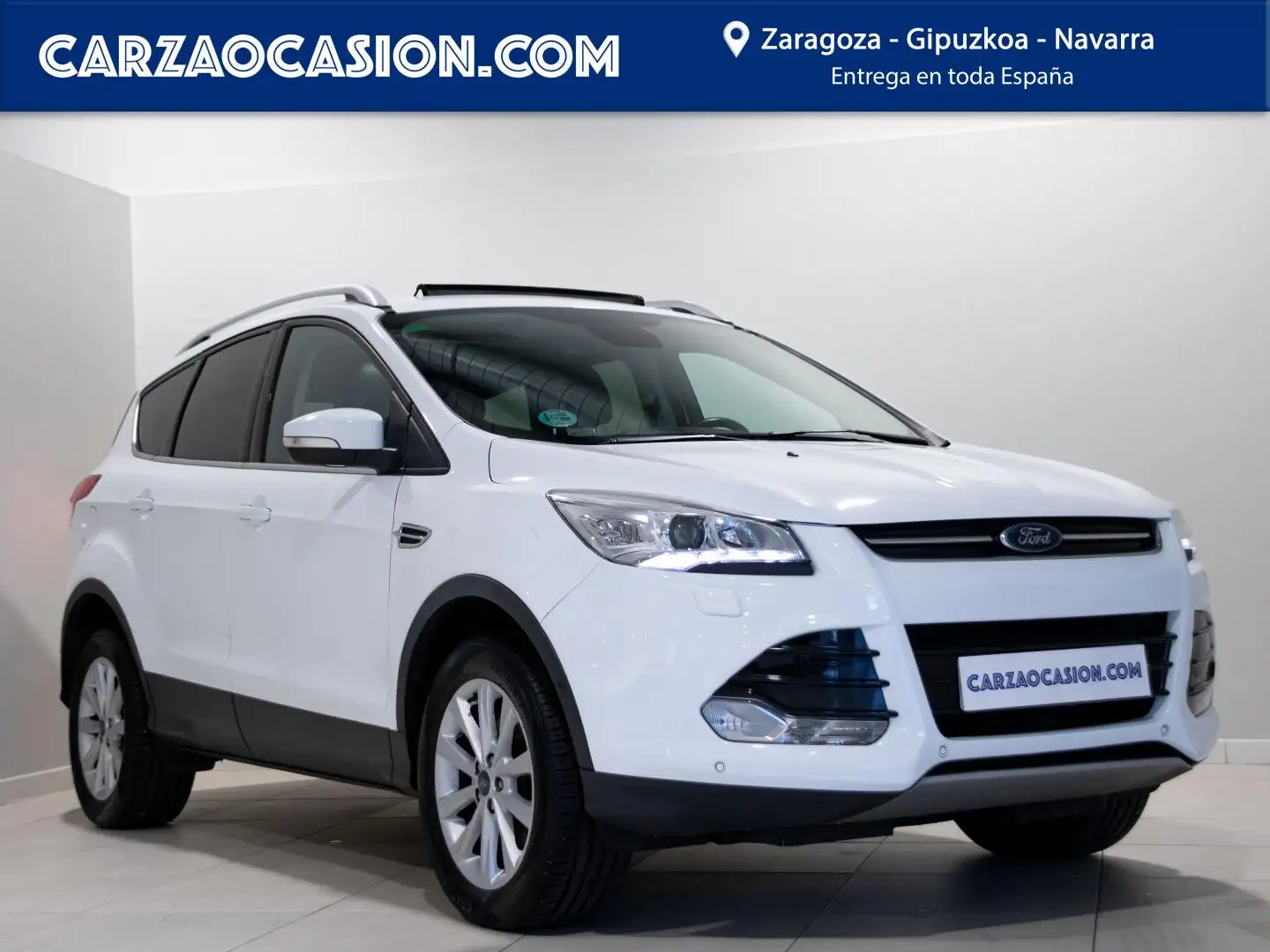 Ford Kuga 2.0TDCi Titanium S 4x4 150 Blanco - 1