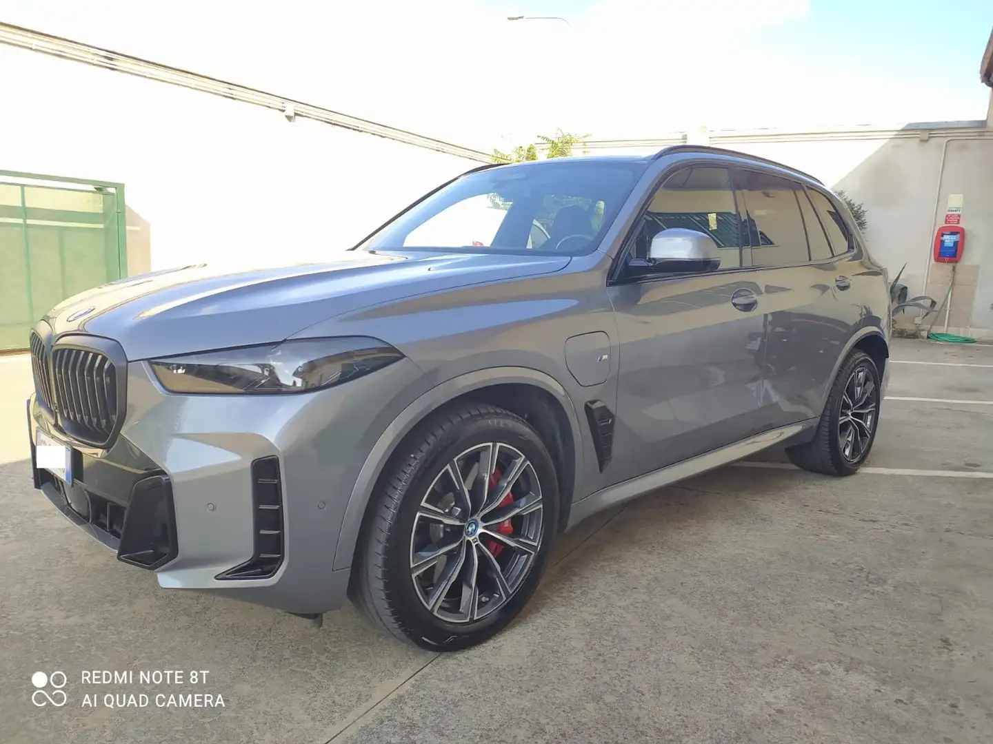BMW X5 xdrive50e MSport auto Grigio - 2
