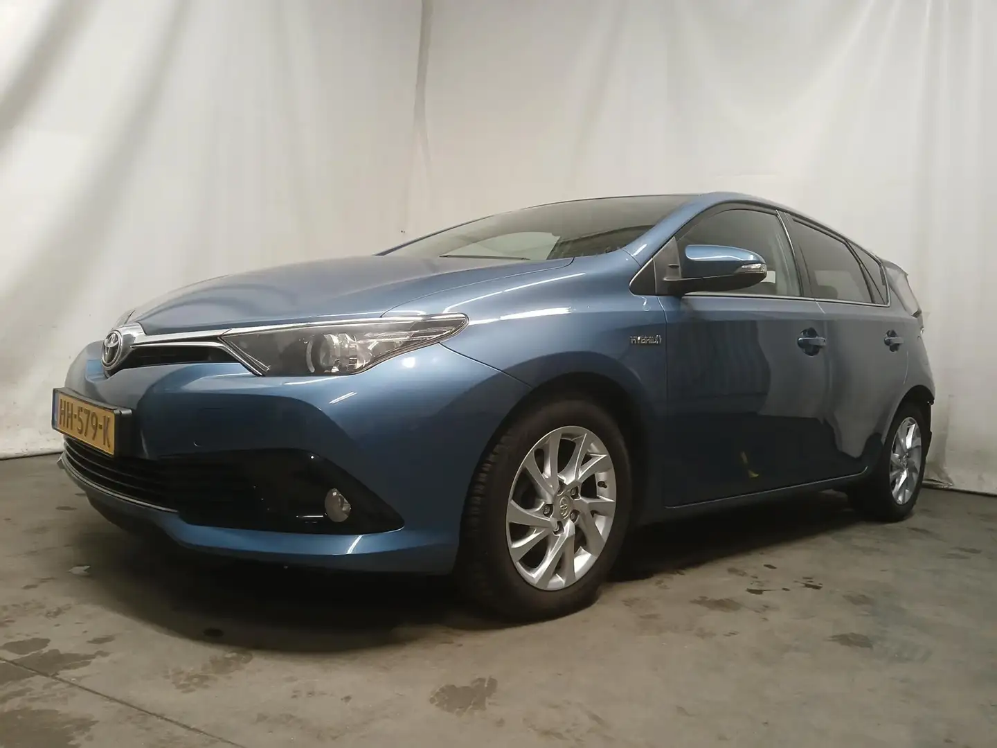 Toyota Auris 1.8 Hybrid Dynamic - Achter Schade Blau - 2