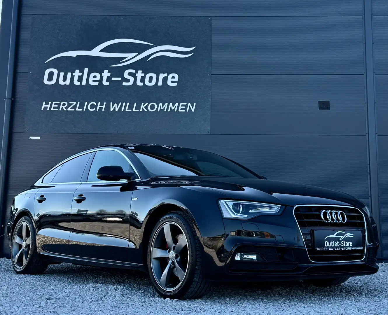 Audi A5 2.0 TDI SB S-tronic*S-Line*Navi*ACC*LED*18''Rotor* Schwarz - 1