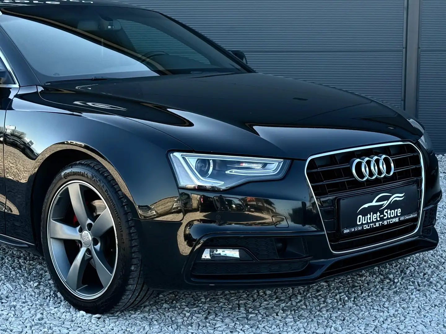 Audi A5 2.0 TDI SB S-tronic*S-Line*Navi*ACC*LED*18''Rotor* Schwarz - 2