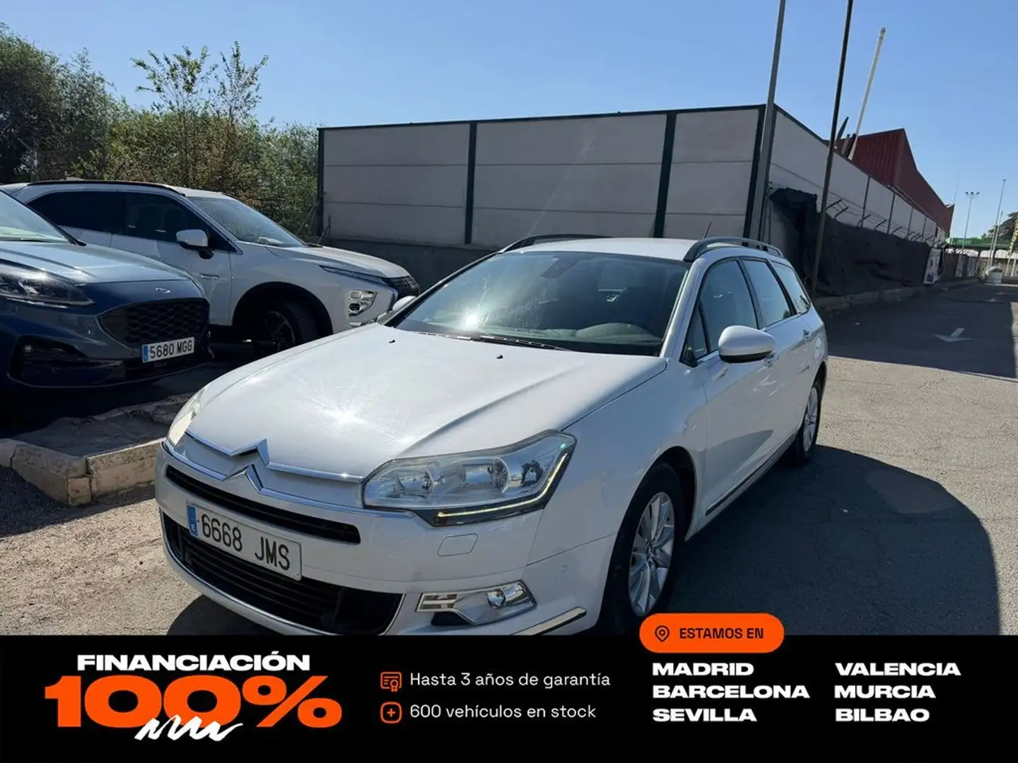 Citroen C5 1.6 HDi 110cv Seduction Tourer Blanco - 1