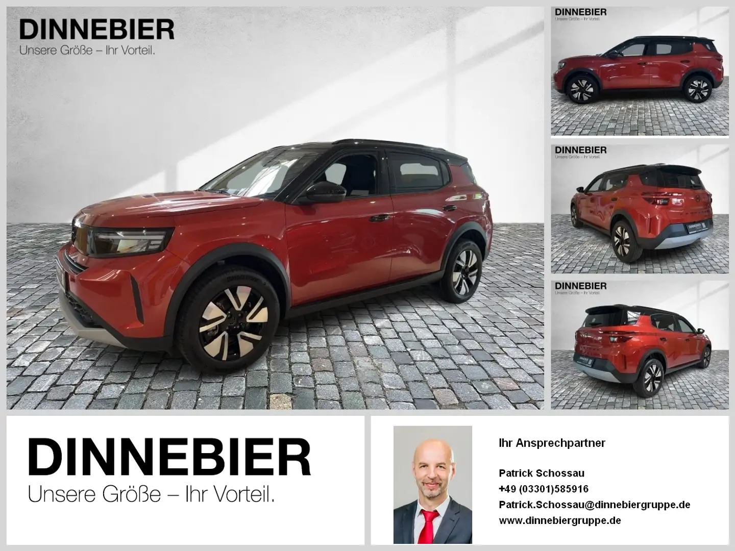 Opel Frontera GS Electric LED+Kamera+Winterpaket Orange - 1