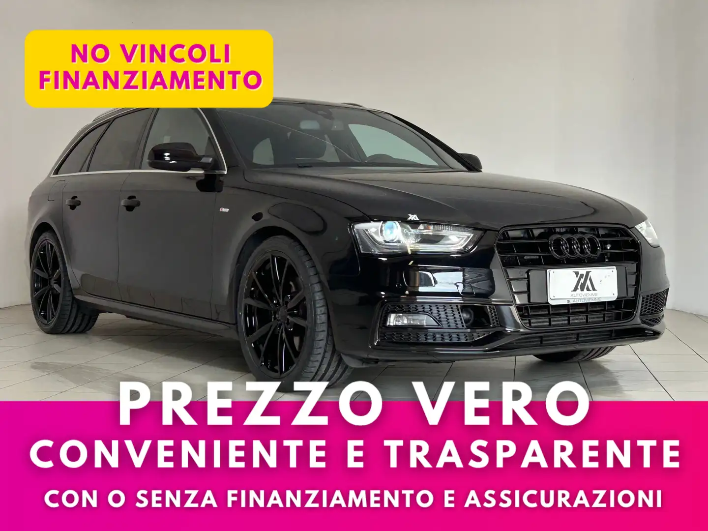 Audi A4 Avant 2.0 tdi quattro 177cv s-tronic Noir - 1