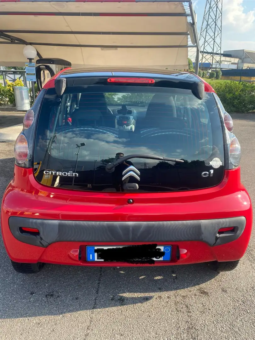 Citroen C1 C1 I 2012 3p 1.0 Vanity Fair 10 Rosso - 2