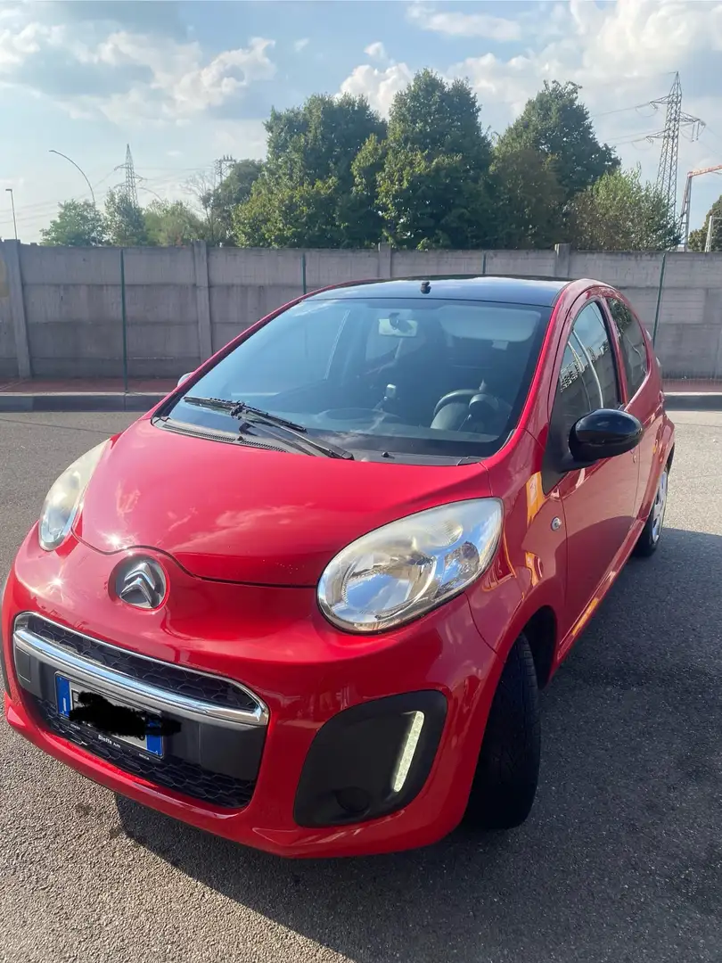 Citroen C1 C1 I 2012 3p 1.0 Vanity Fair 10 Rosso - 1