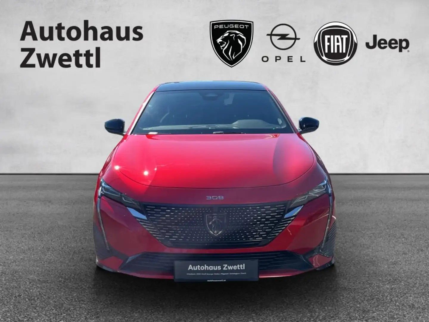 Peugeot 308 GT BHDI 130 EAT8 Piros - 2