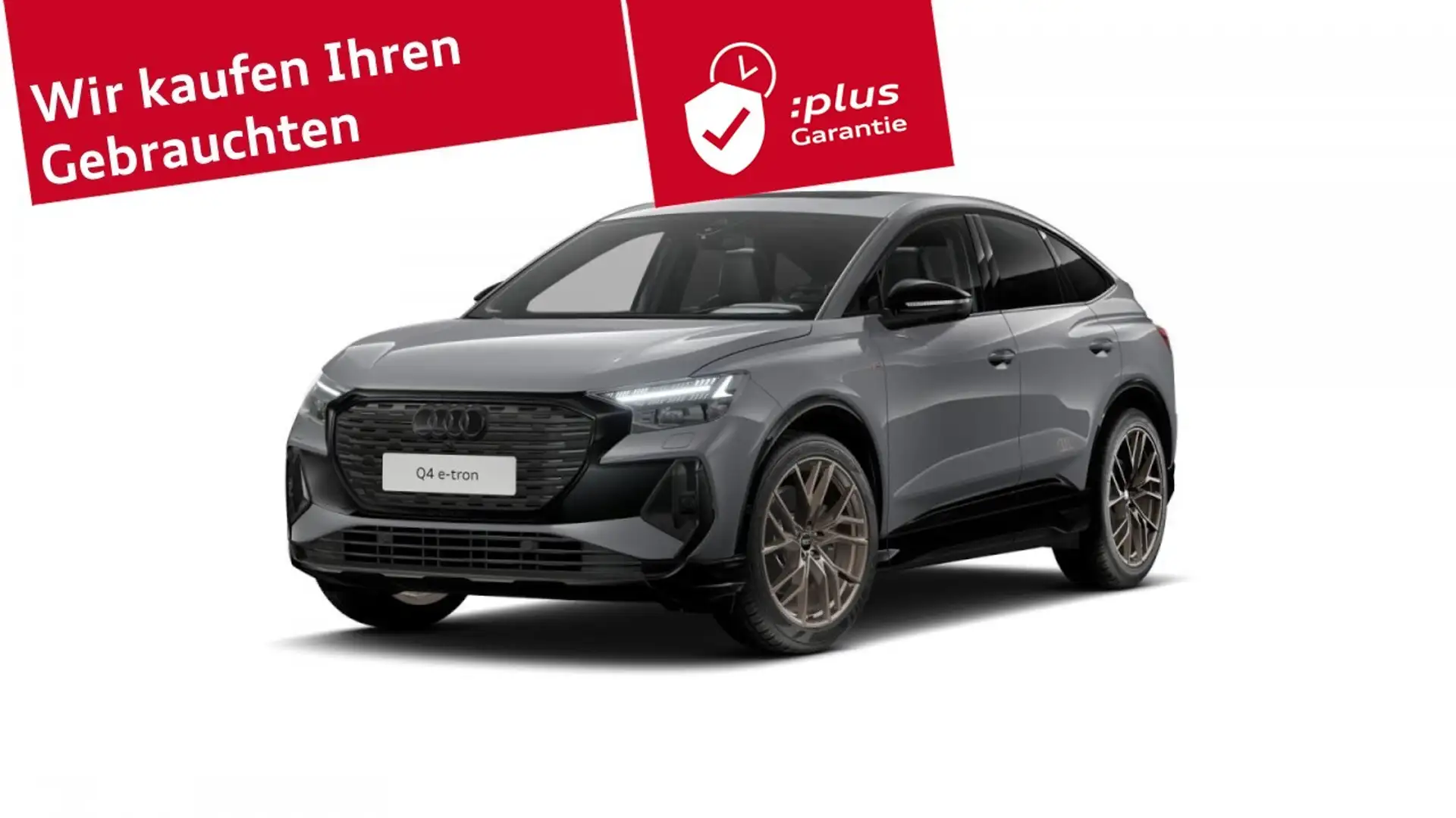 Audi Q4 e-tron 45 edition S-line Panorama Klima Navi Grau - 1
