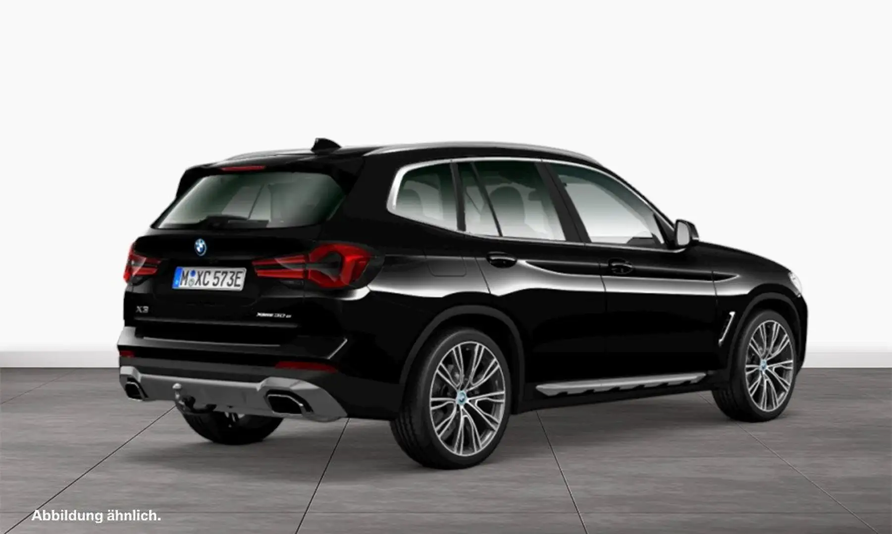 BMW X3 xDrive30e HiFi DAB LED WLAN Komfortzg. AHK Schwarz - 2