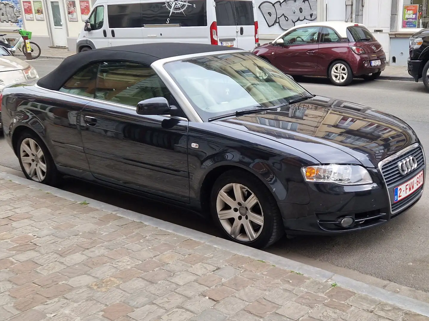 Audi A4 A4 Cabriolet 2.0 Turbo 16v FSI Multitronic Negro - 1