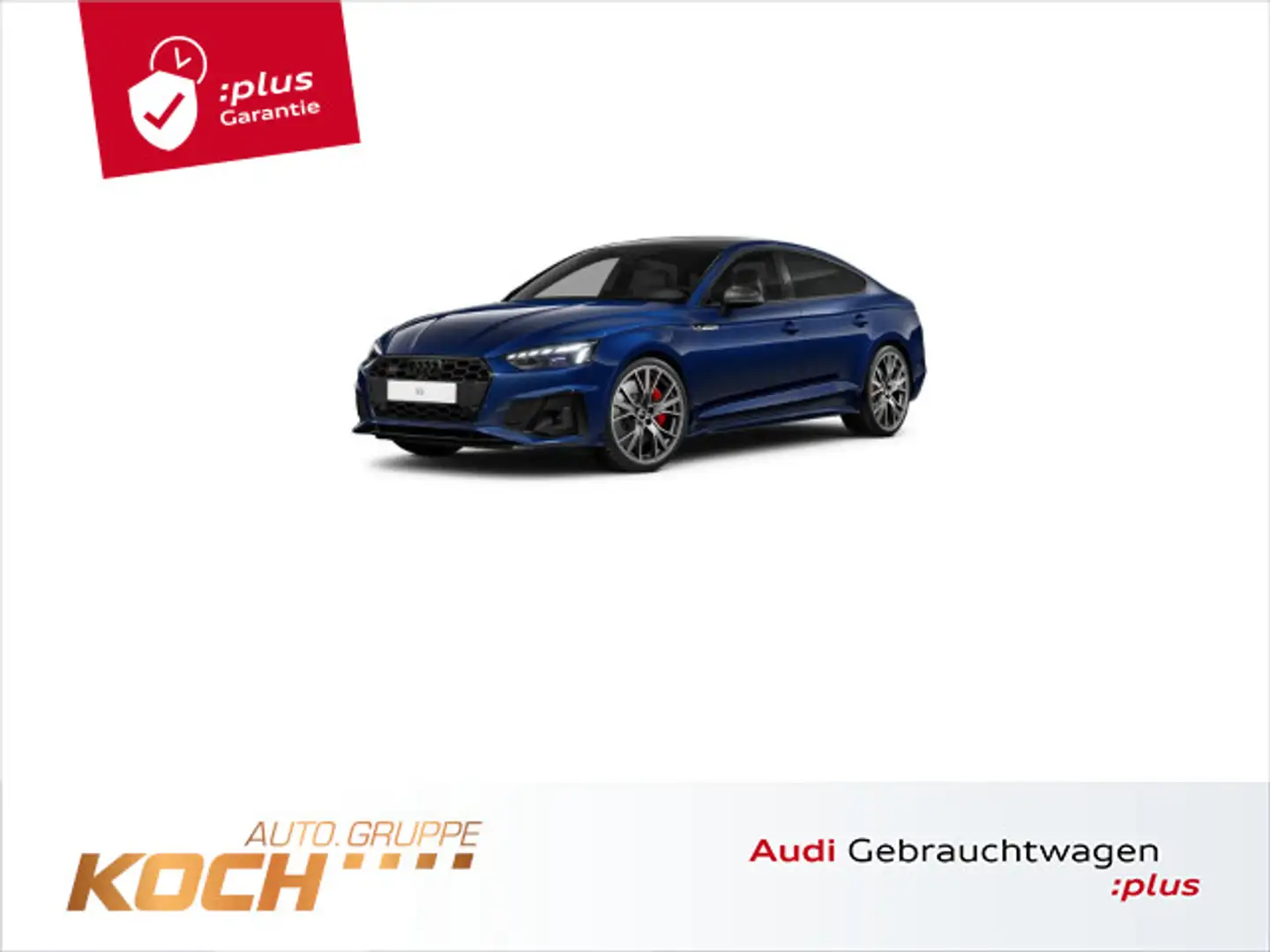 Audi S5 55 TDI q. Tiptr., Matrix Laser, Pan Blau - 1