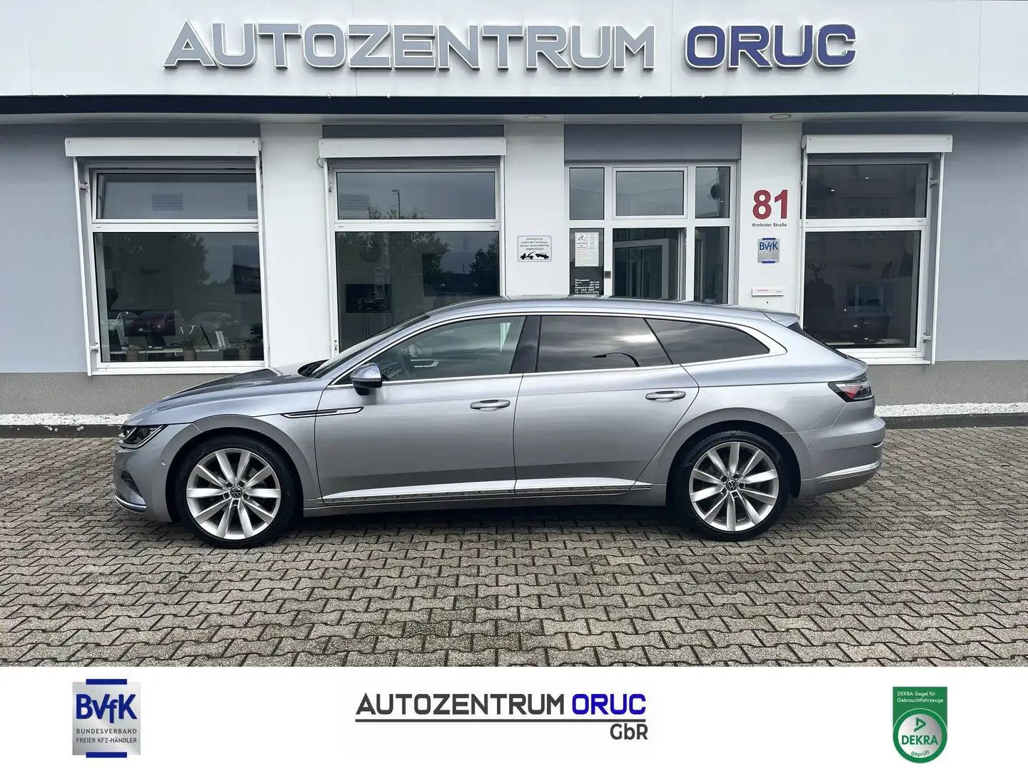 Volkswagen Arteon 2.0 TDI Shooting Brake Elegance*ACC*LED* Argent - 1