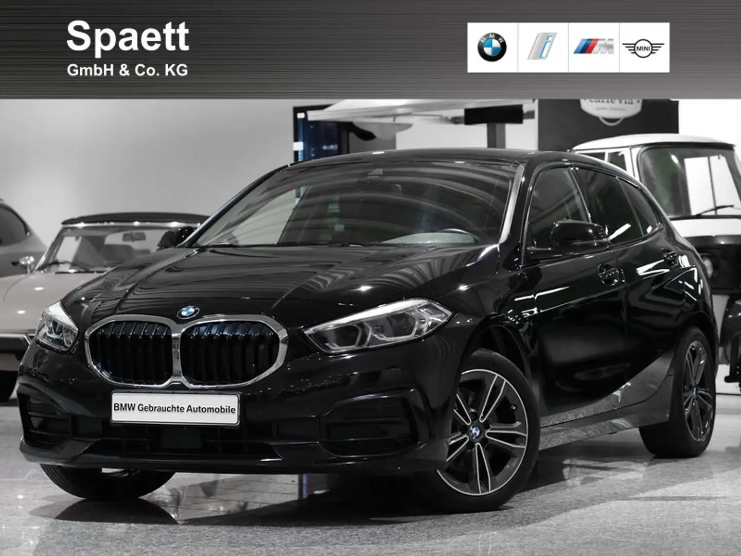 BMW 118 i SportLi. AHK LED LivCockp.Prof. Schwarz - 1
