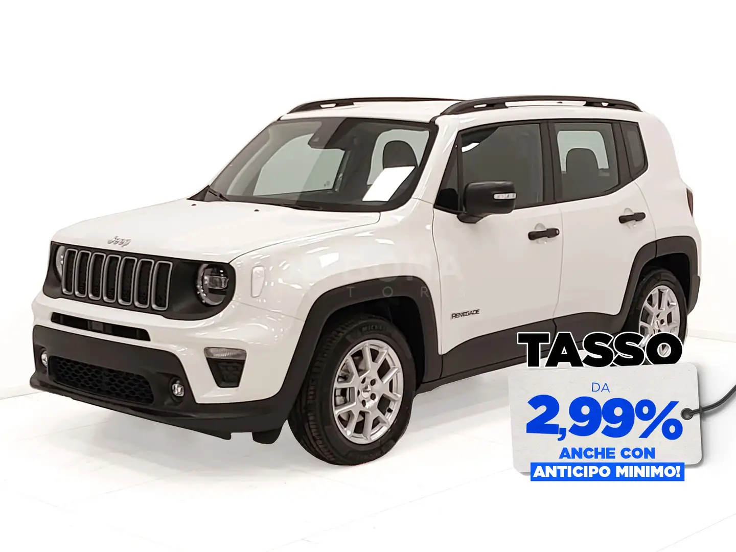 Jeep Renegade 1.5 turbo t4 mhev altitude 2wd dct Bianco - 1