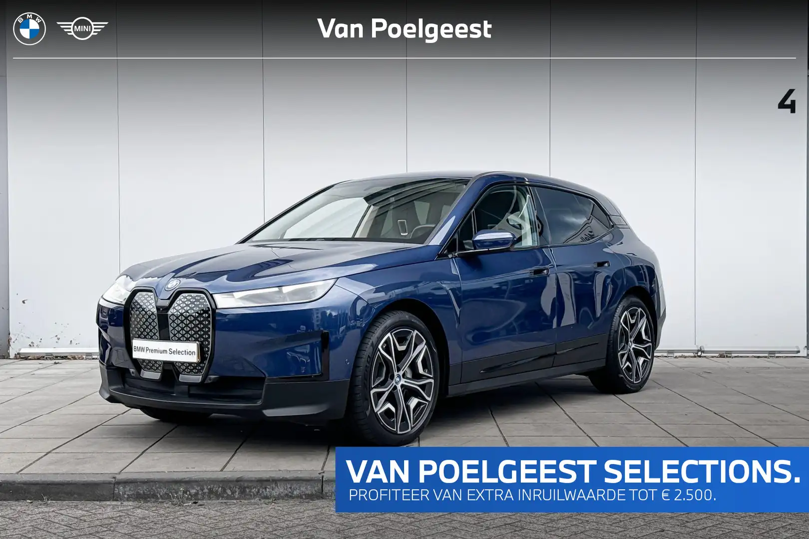 BMW iX xDrive40 22 Inch / Comfort Acces / Electrische Zwe Blu/Azzurro - 1