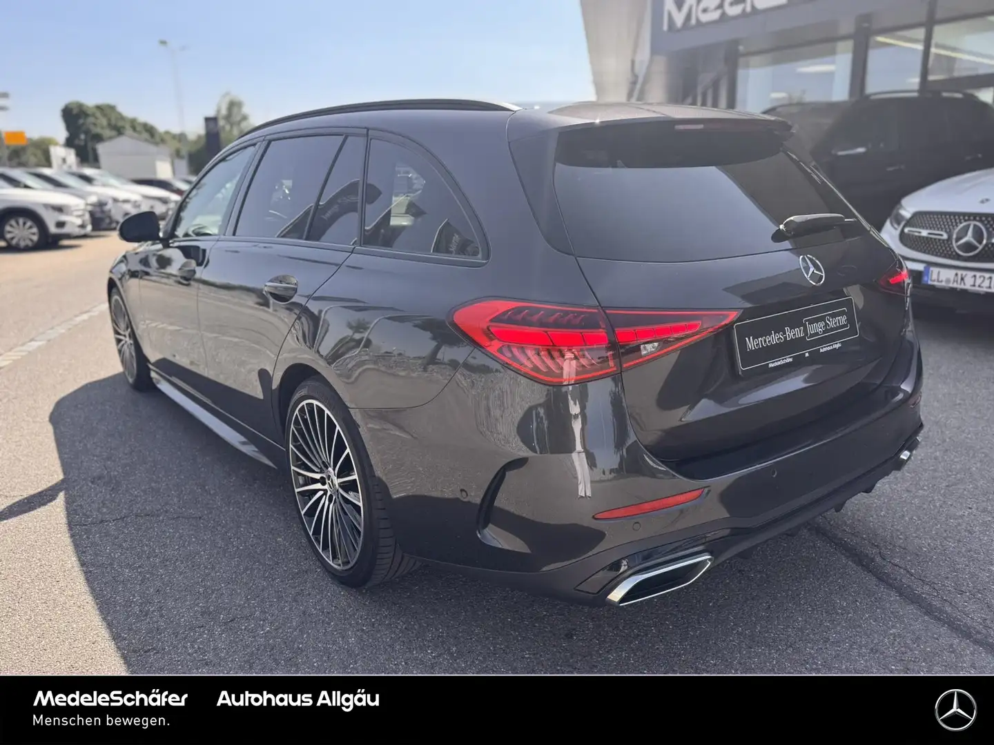 Mercedes-Benz C 220 C 220 T d AMG Night 19" Distronic AHK D-Light LED Grau - 2