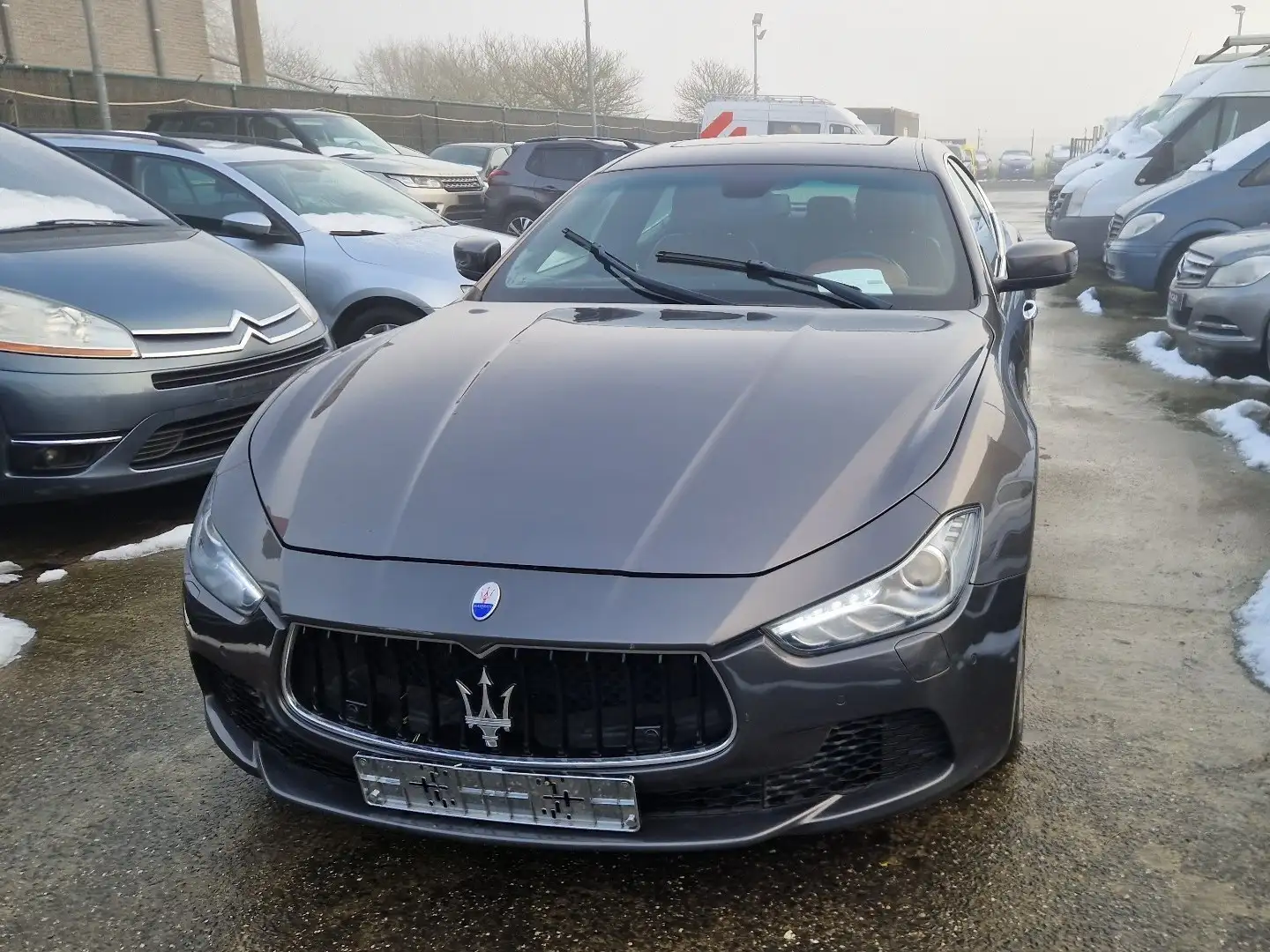 Maserati Ghibli 3.0 D. 😅😅135000 km😏😏12M garantie Gris - 1