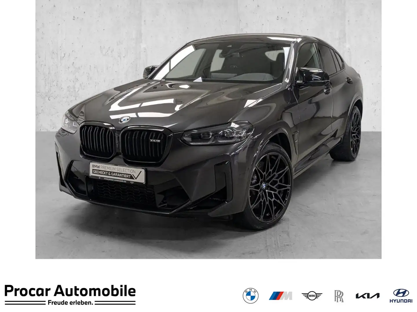 BMW X4 M Competition M Drivers 360° PA+ Lhz 21'' DAB LED Grau - 1