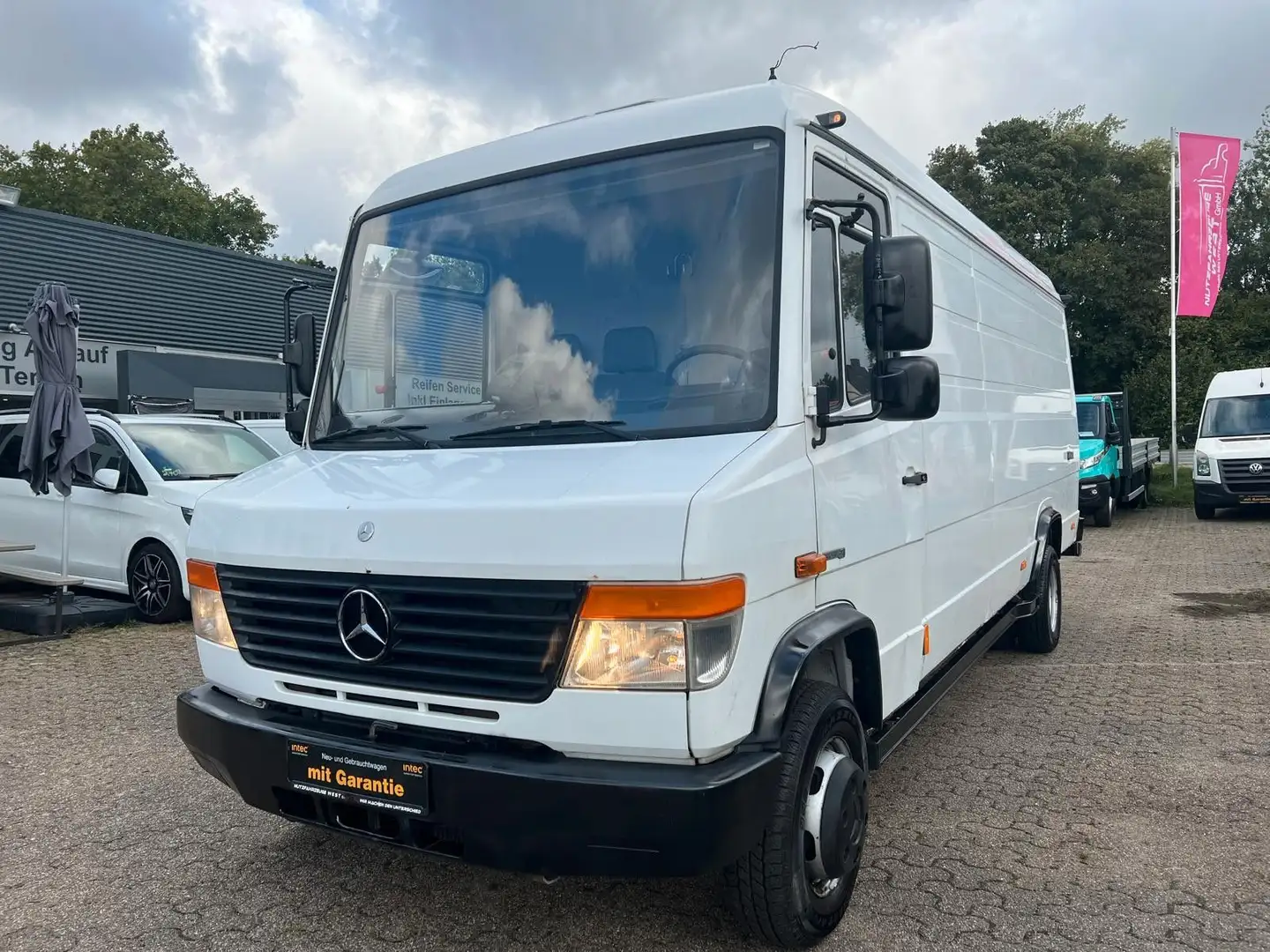 Mercedes-Benz Vario 613 D Maxi Hoch+Lang *1.Hand*Deutsches FZ Weiß - 2