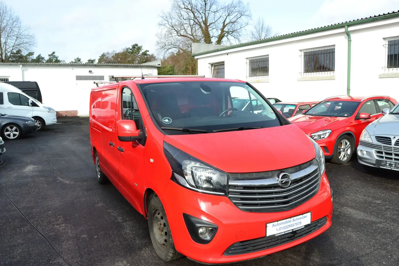 Opel Vivaro 1,6 CDTI L 2 H 1 Rouge - 2
