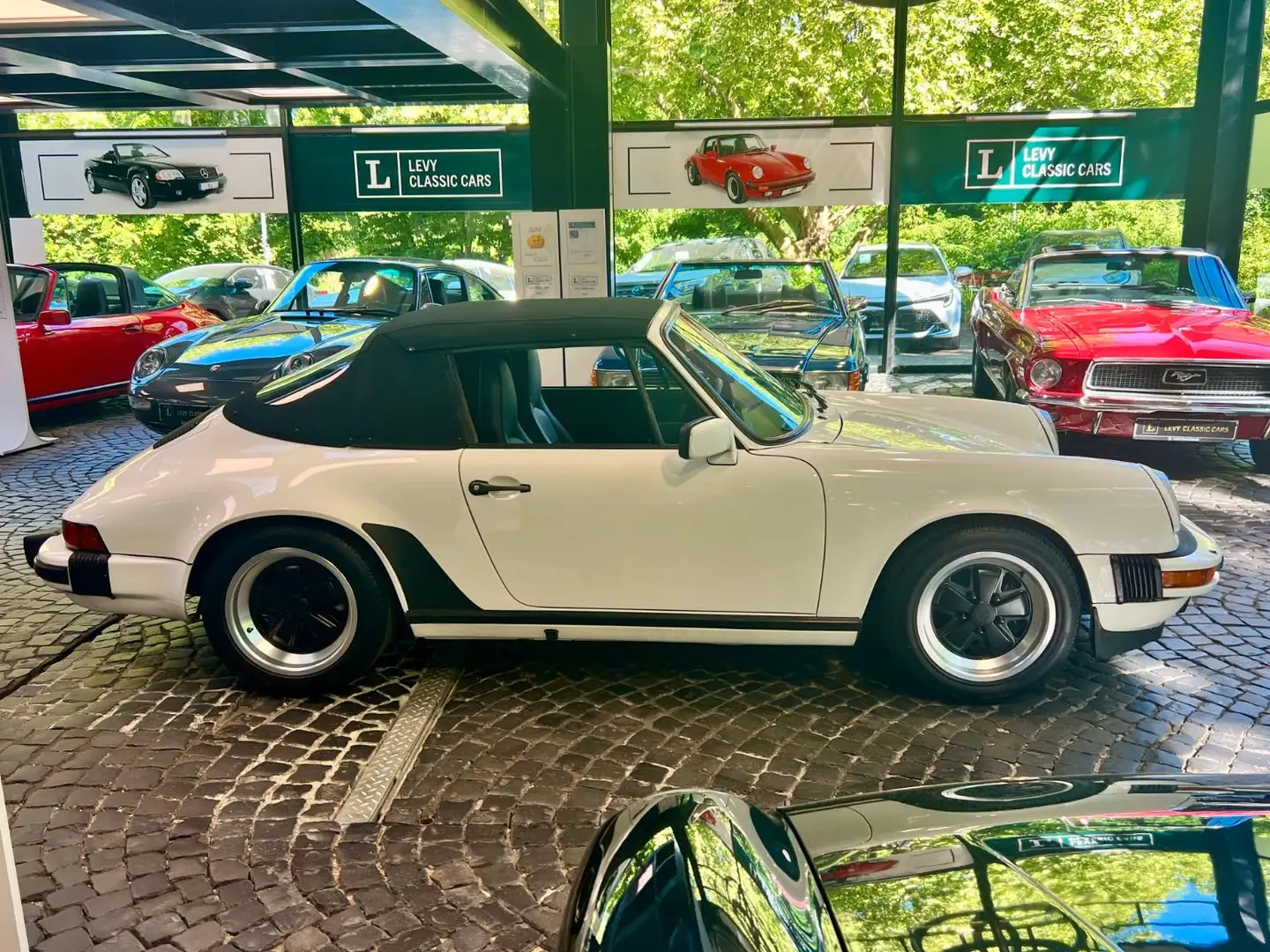 Porsche 911 3,2 Cabrio G50-Getriebe Weiß - 2