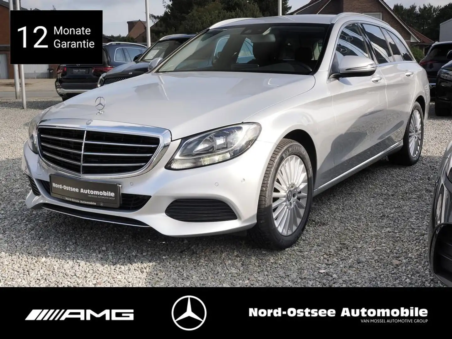 Mercedes-Benz C 220 d T EXCLUSIVE COMAND SPUR KAMERA SITZH Zilver - 1