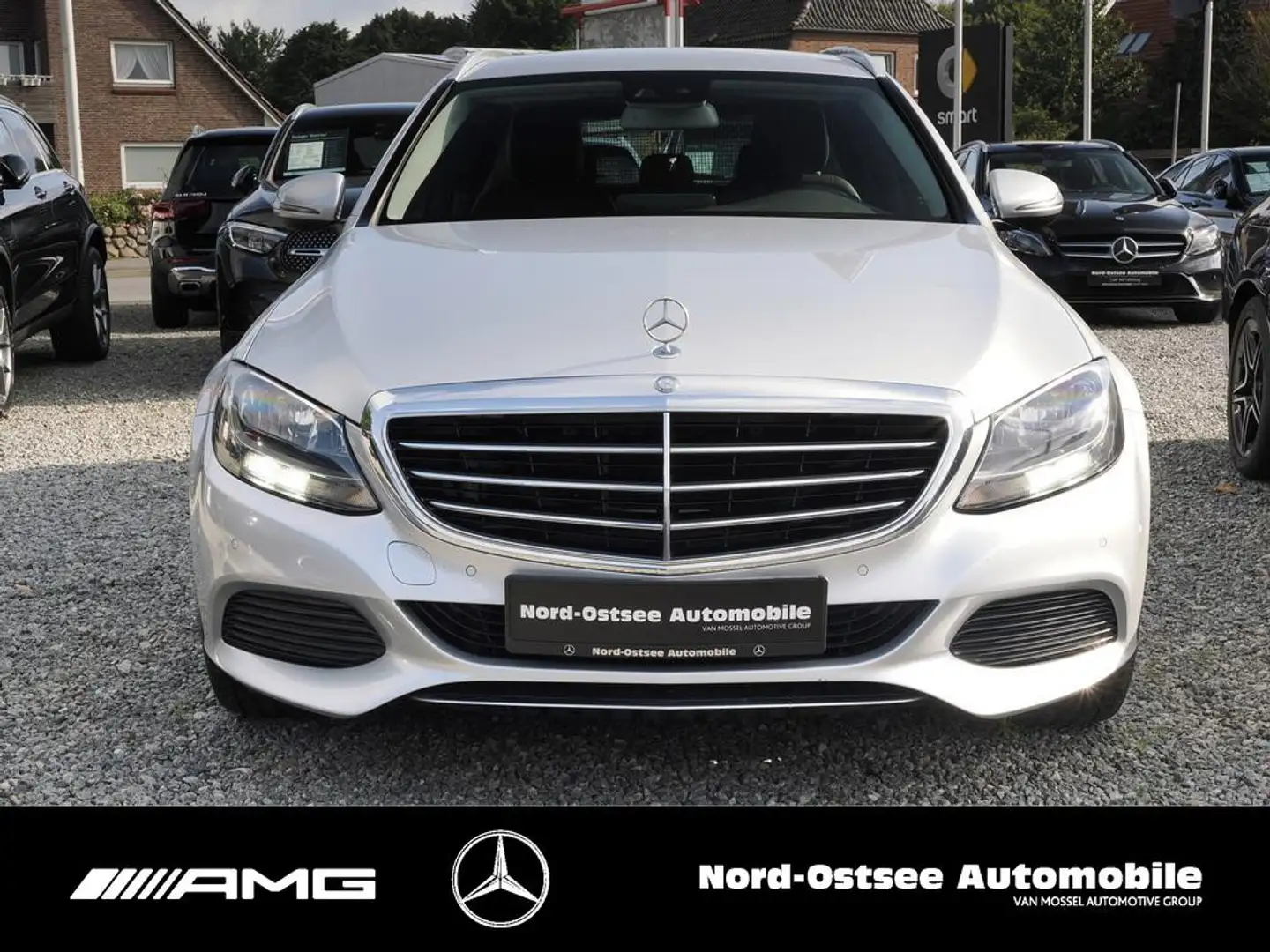 Mercedes-Benz C 220 d T EXCLUSIVE COMAND SPUR KAMERA SITZH Zilver - 2