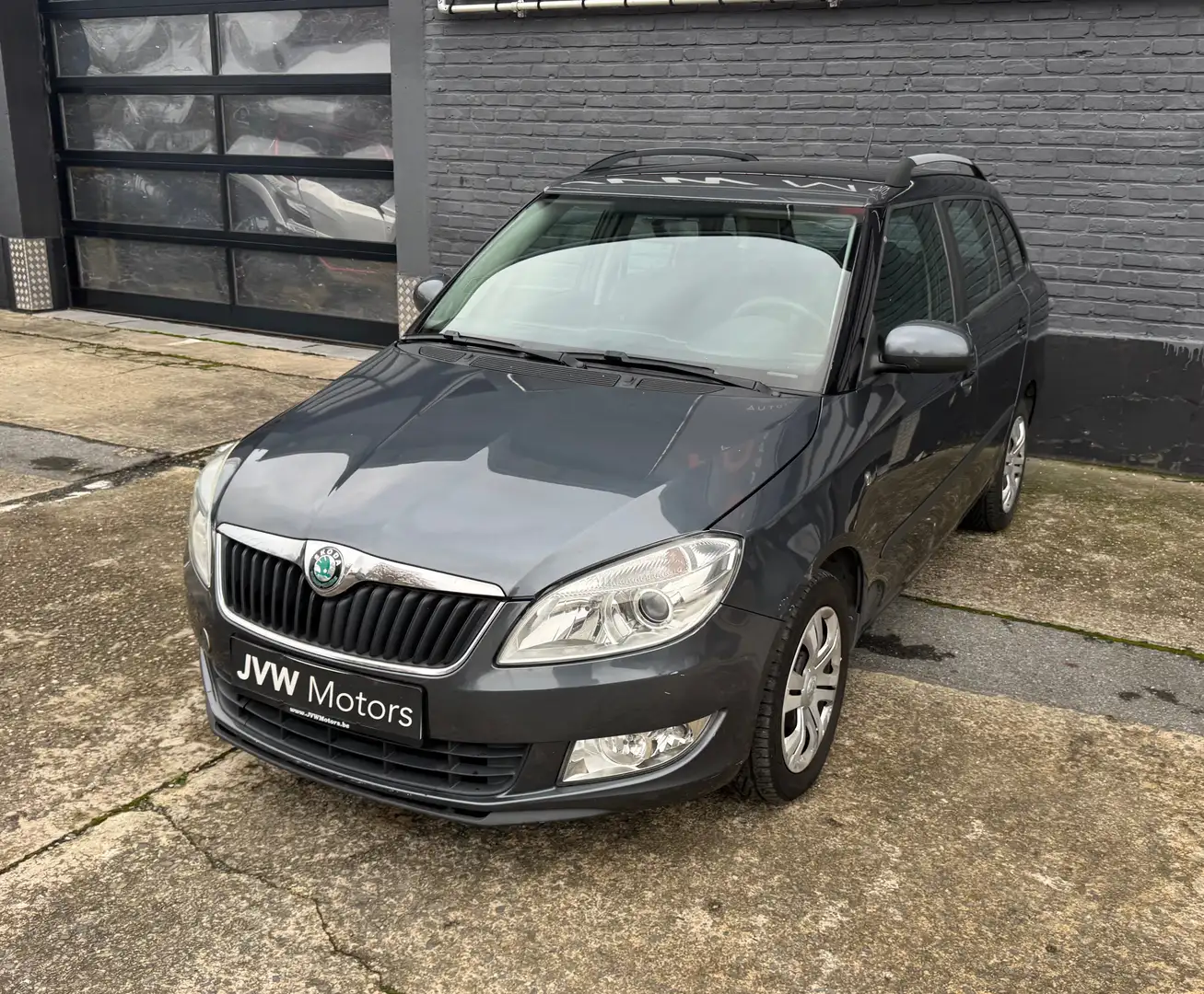 Skoda Fabia 1.2i * Airco * CarPlay * Navi Gris - 1