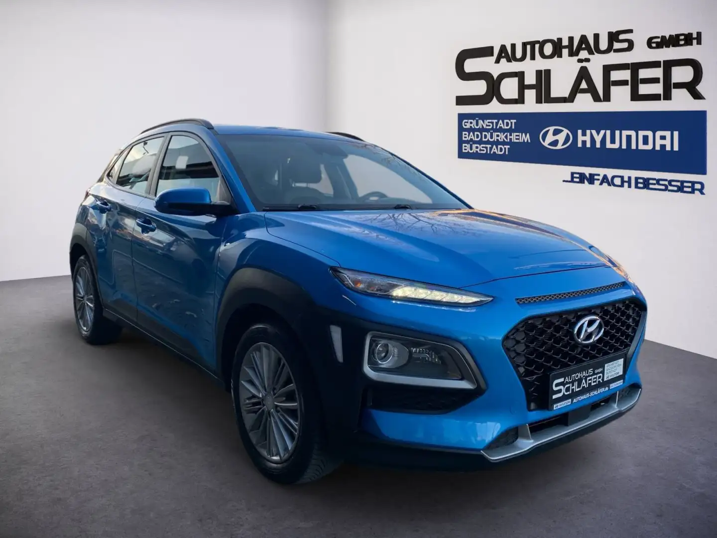 Hyundai KONA KONA 1.6 T-GDI 7-DCT Trend 4WD Navi 1Hd Albastru - 2