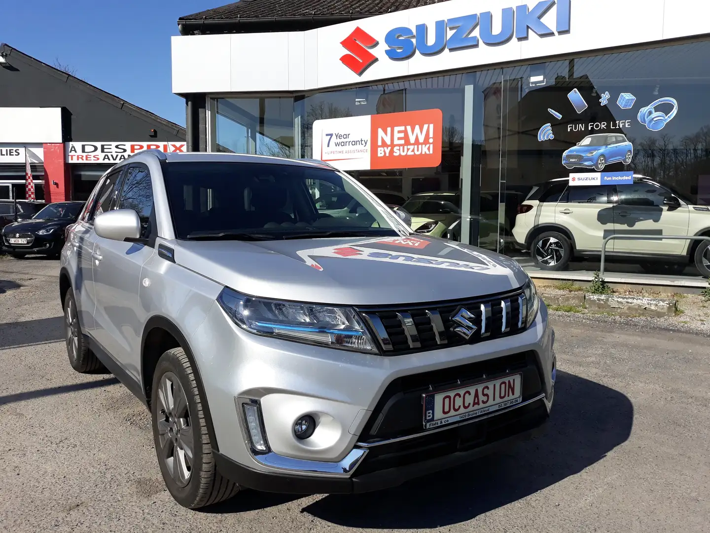 Suzuki Vitara 1.4 Turbo Boosterjet 48V Hybrid GL+ Zilver - 1