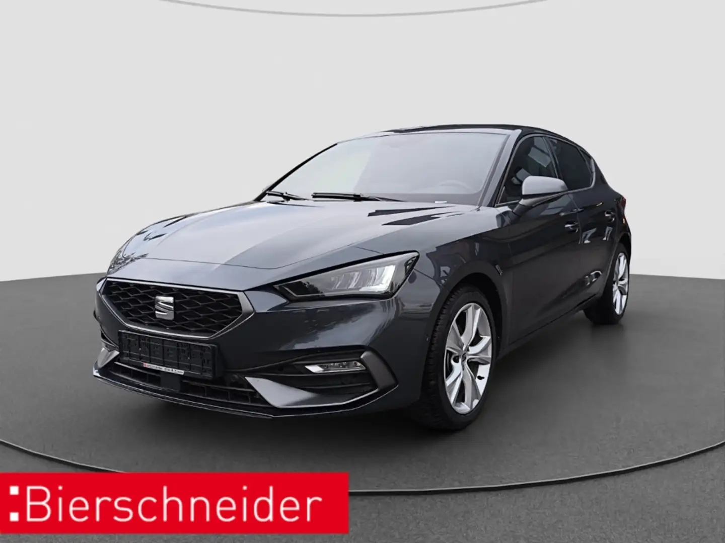SEAT Leon 2.0 TDI DSG FR NAVI ACC RFK LED KEYLESS SITZH Grau - 1