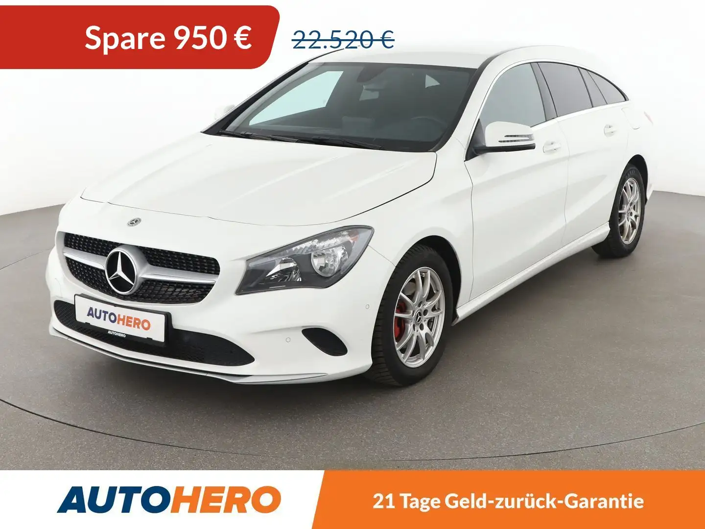 Mercedes-Benz CLA 220 CLA 220 Shooting Brake 4Matic Aut.*NAVI*TEMPO* Weiß - 1