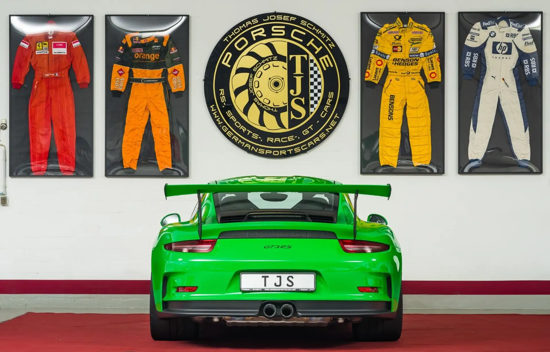포르쉐 Porsche 911 911 GT3 RS 2016 초록 사진 6