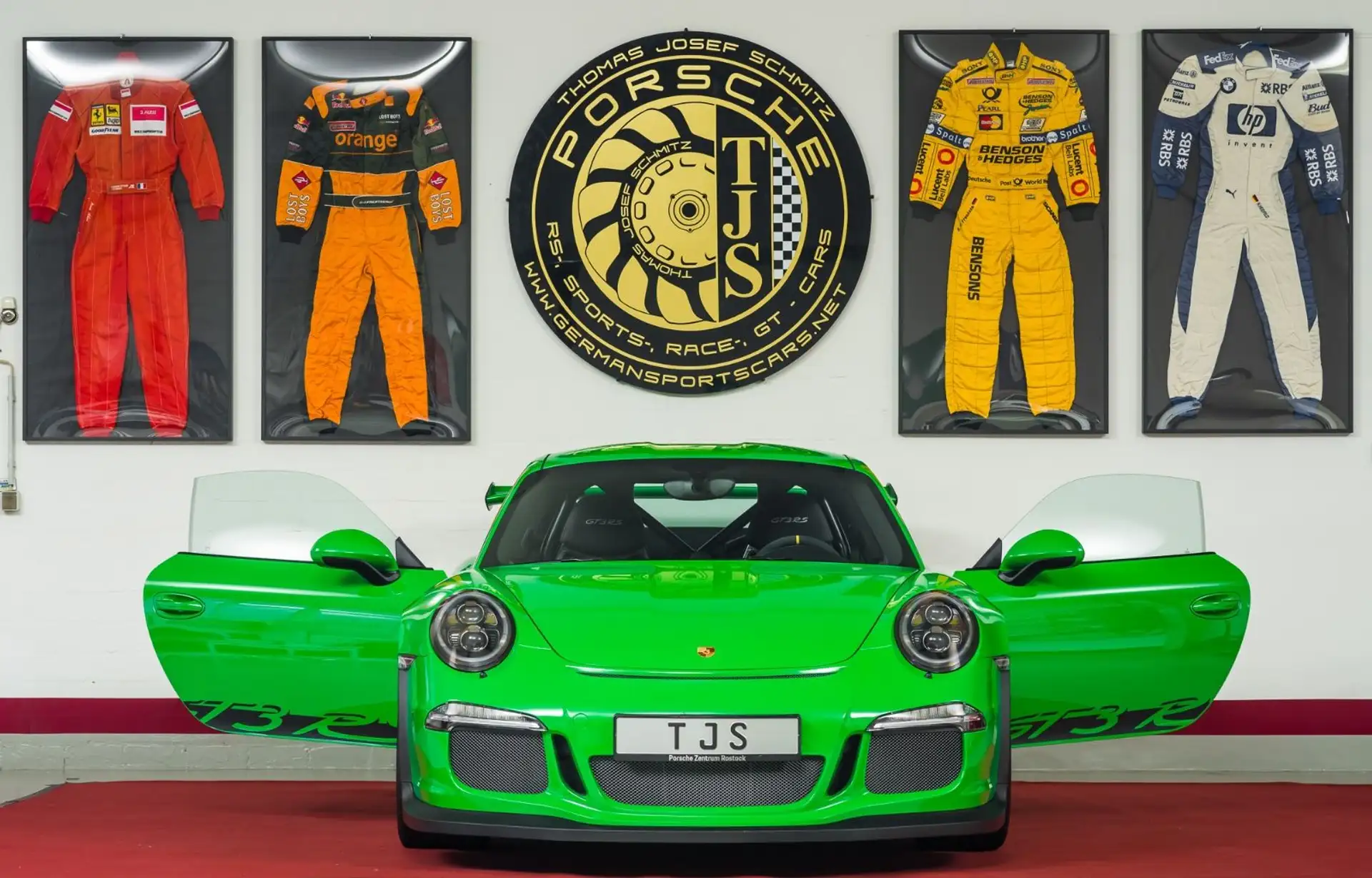 포르쉐 Porsche 911 911 GT3 RS 2016 초록 사진 3