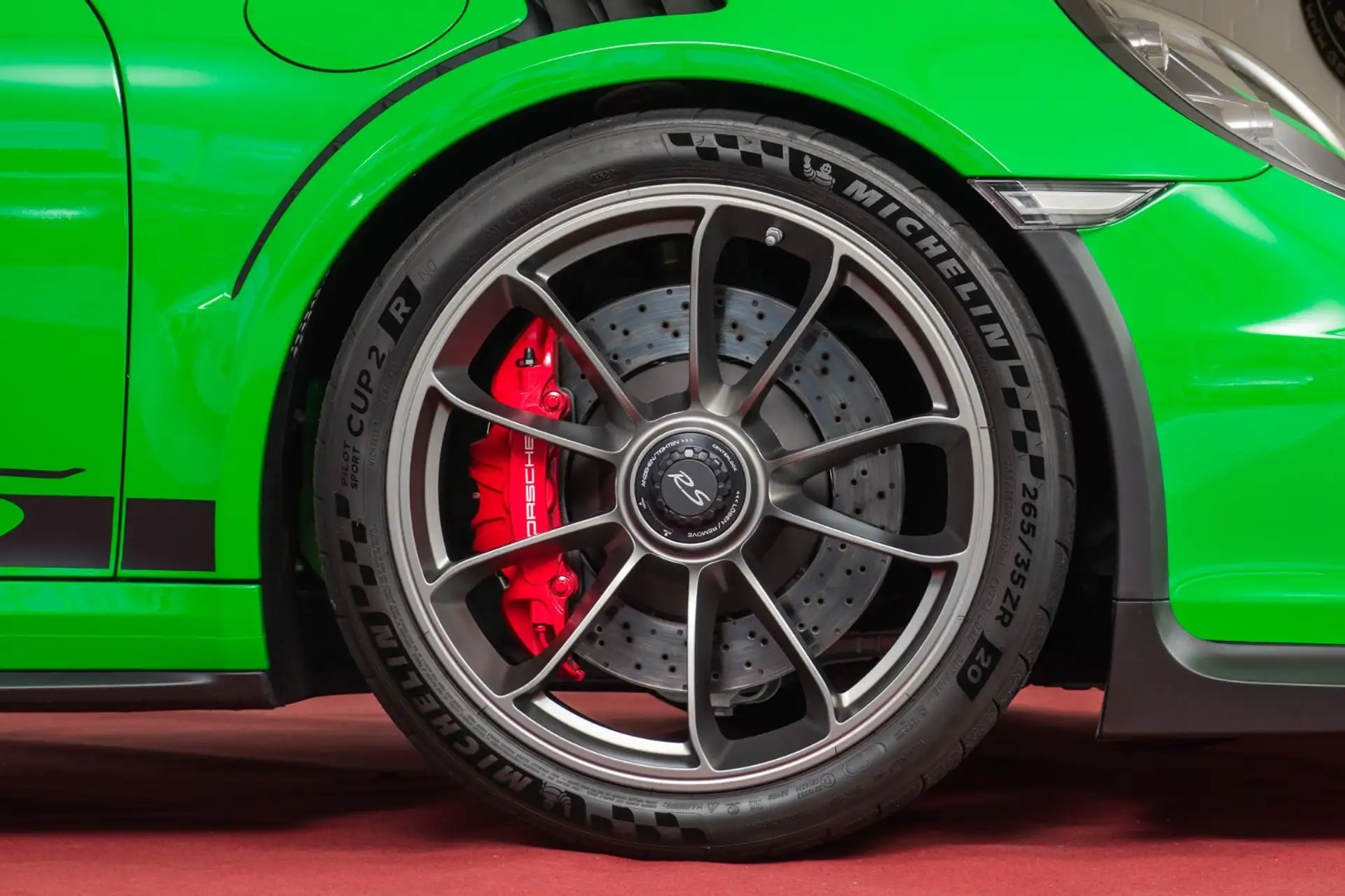 포르쉐 Porsche 911 911 GT3 RS 2016 초록 사진 8