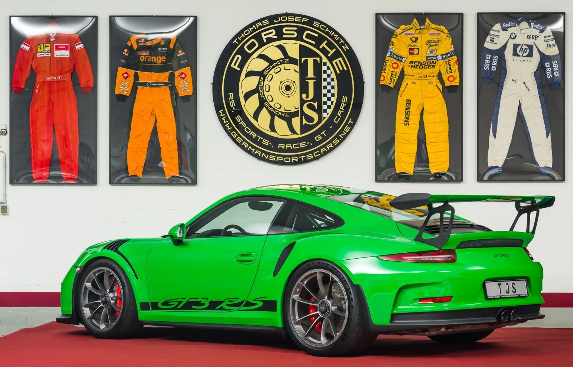 포르쉐 Porsche 911 911 GT3 RS 2016 초록 사진 5