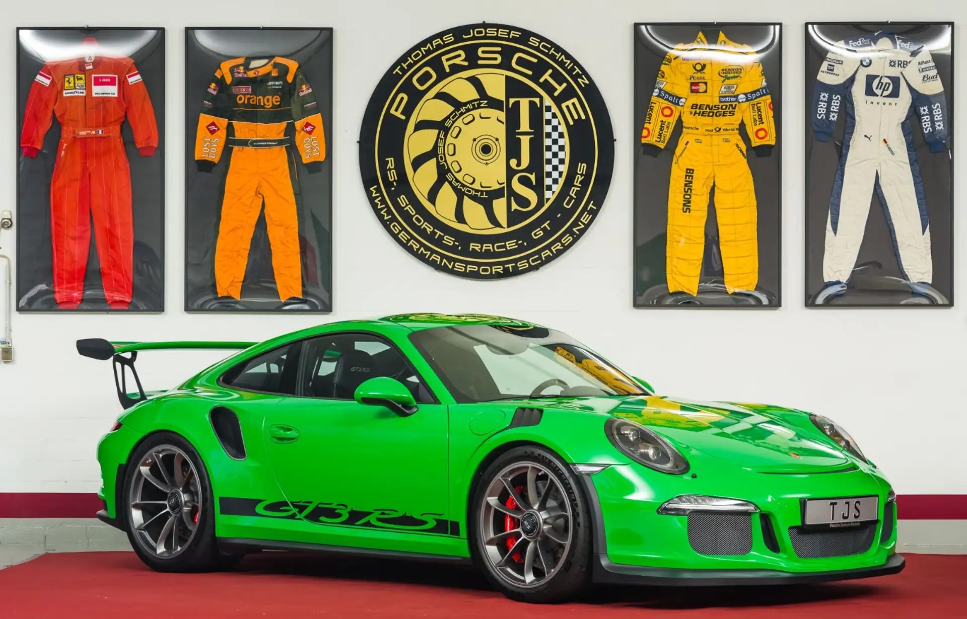 포르쉐 Porsche 911 911 GT3 RS 2016 초록 사진 1