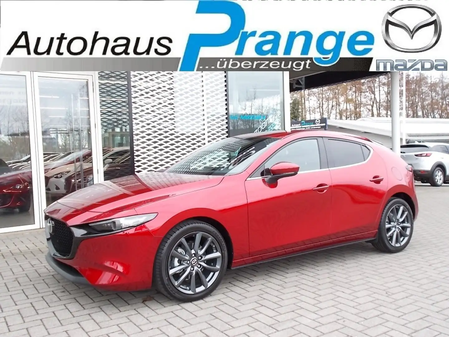 Mazda 3 M-Hybrid Selection G-150 AT LEDER-S PRE-P DES-P el Rot - 1