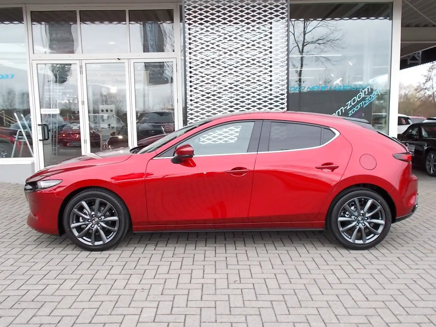 Mazda 3 M-Hybrid Selection G-150 AT LEDER-S PRE-P DES-P el Rot - 2