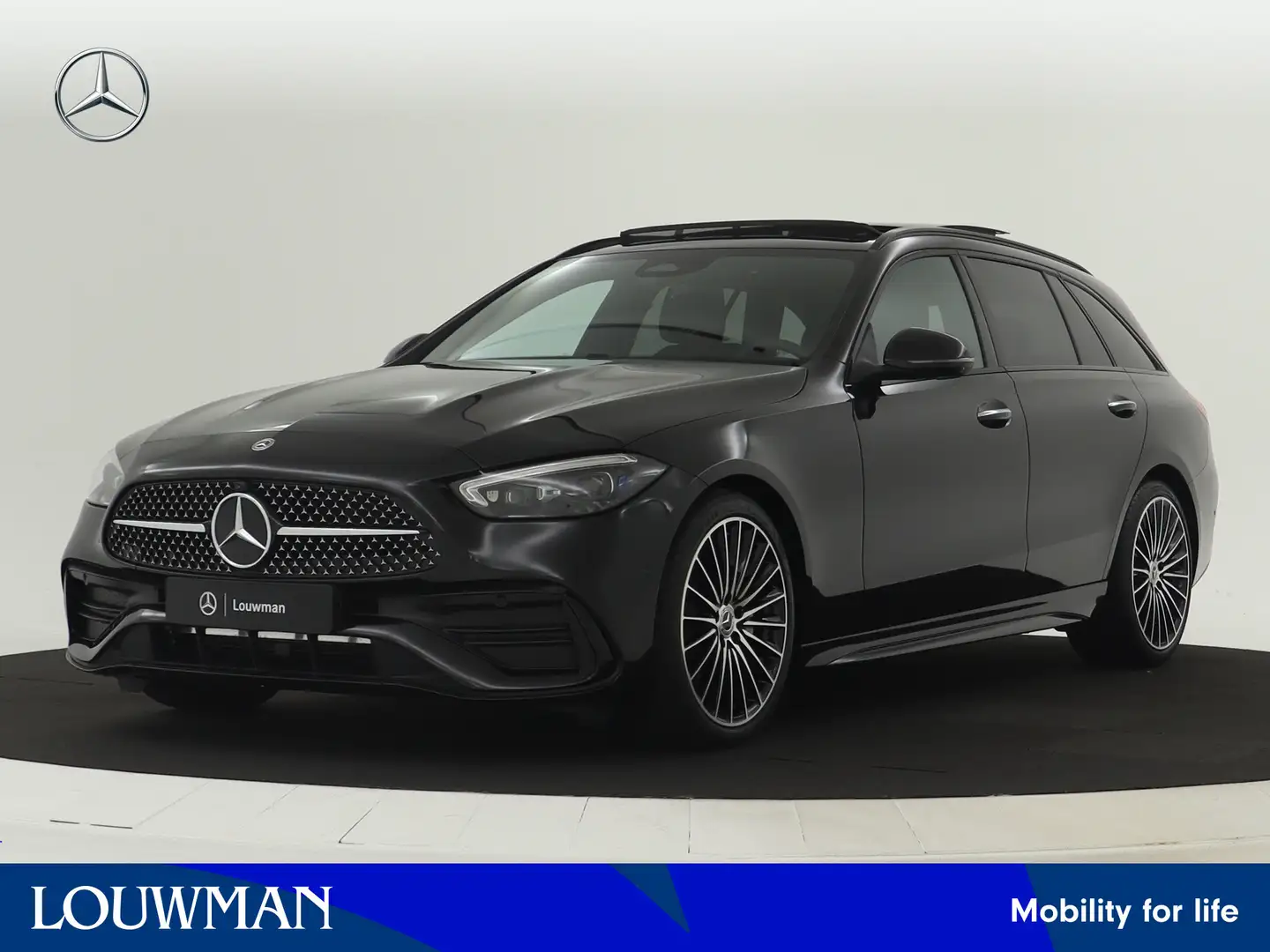 Mercedes-Benz C 180 Estate LIMITED AMG Line Plus | Trekhaak | Nightpak Zwart - 1