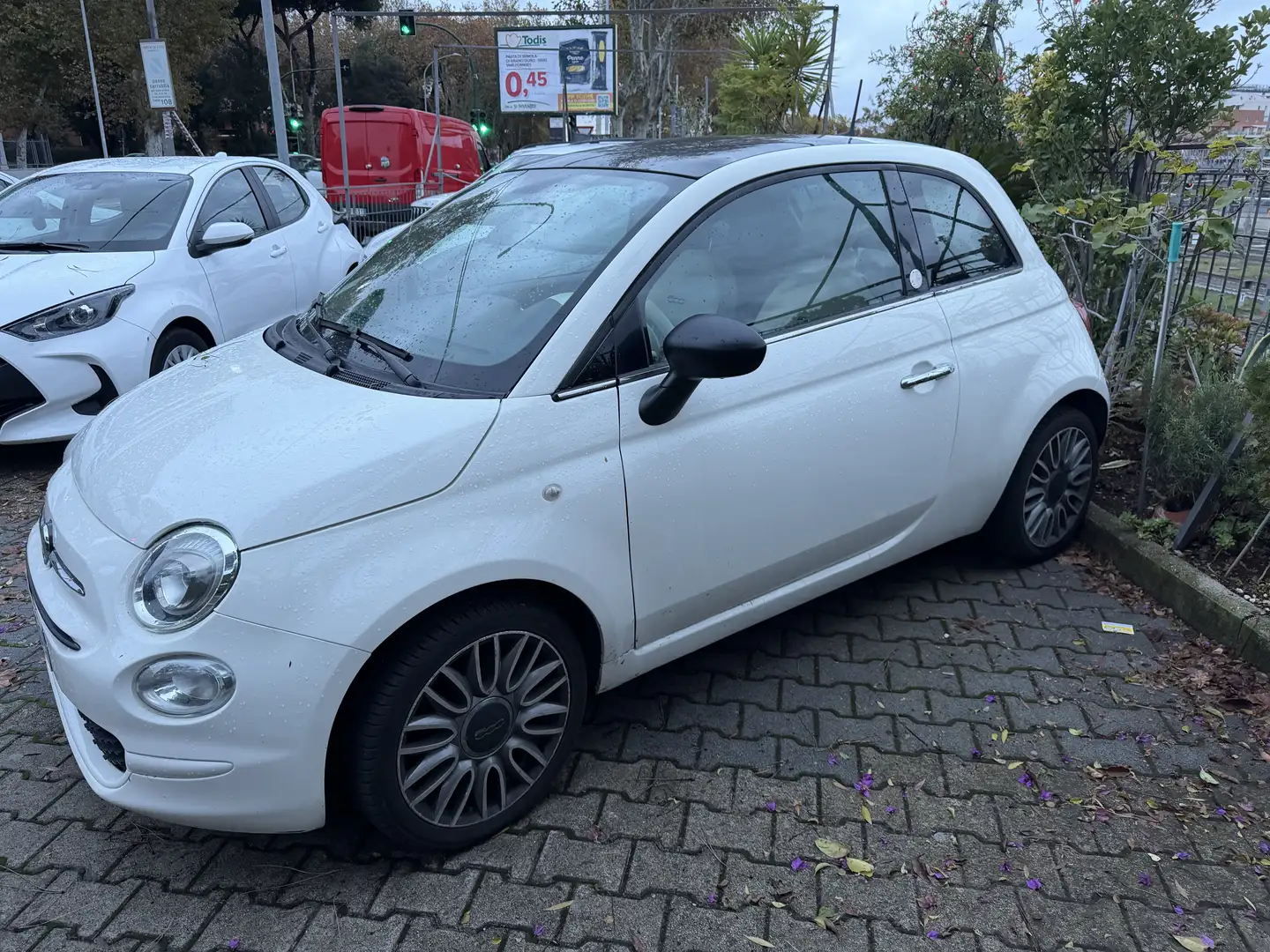 Fiat 500 1.2 Mirror 69cv Navi Car Play Tetto Cerchi 16 Bloc Bianco - 2
