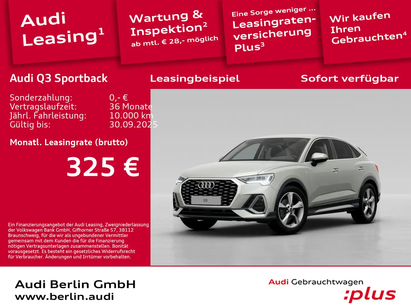 Audi Q3 S line 35 TFSI S tronic Argent - 1