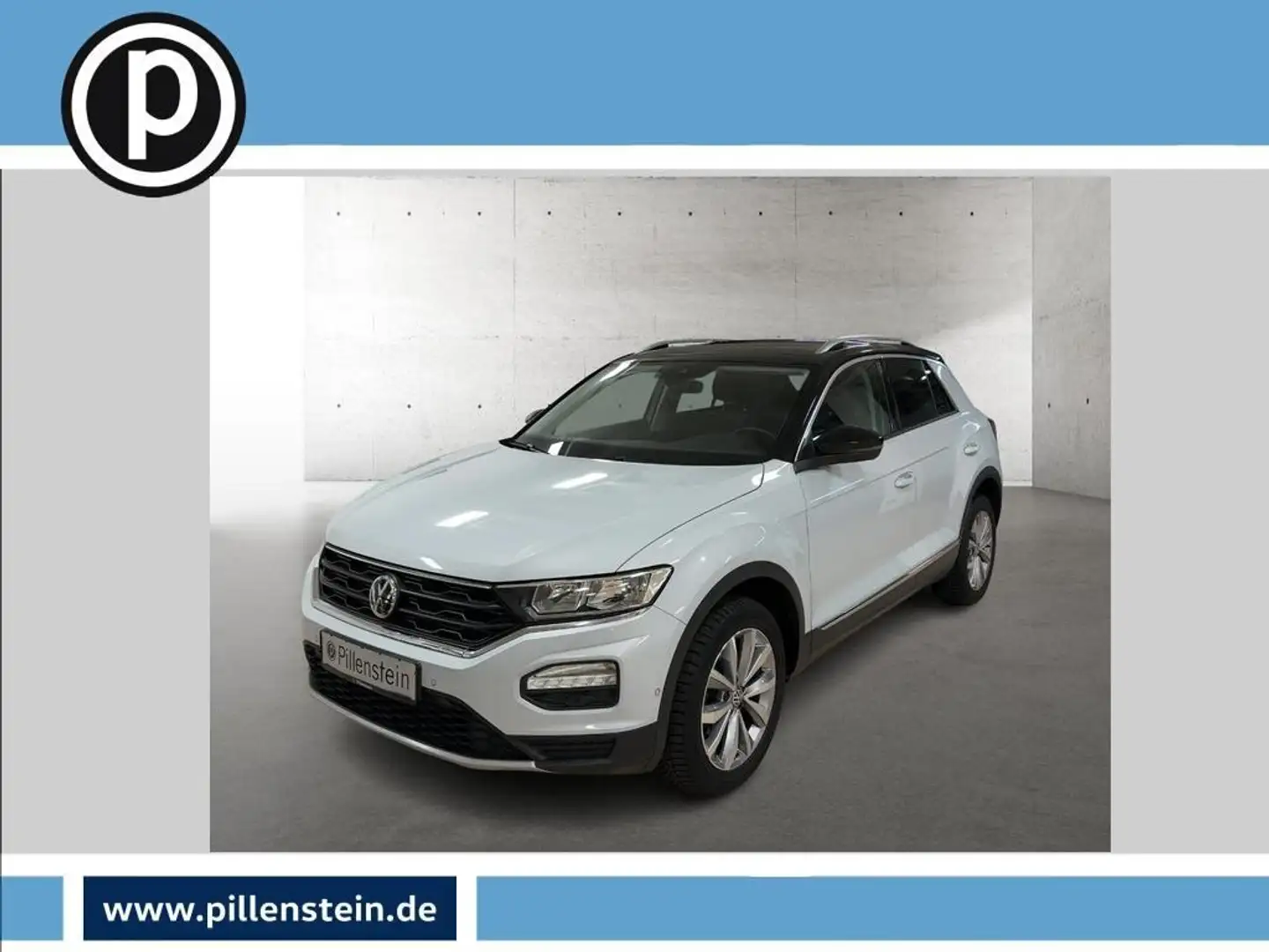 Volkswagen T-Roc STYLE 1.6 TDI NAVI STANDH. ACC Weiß - 1