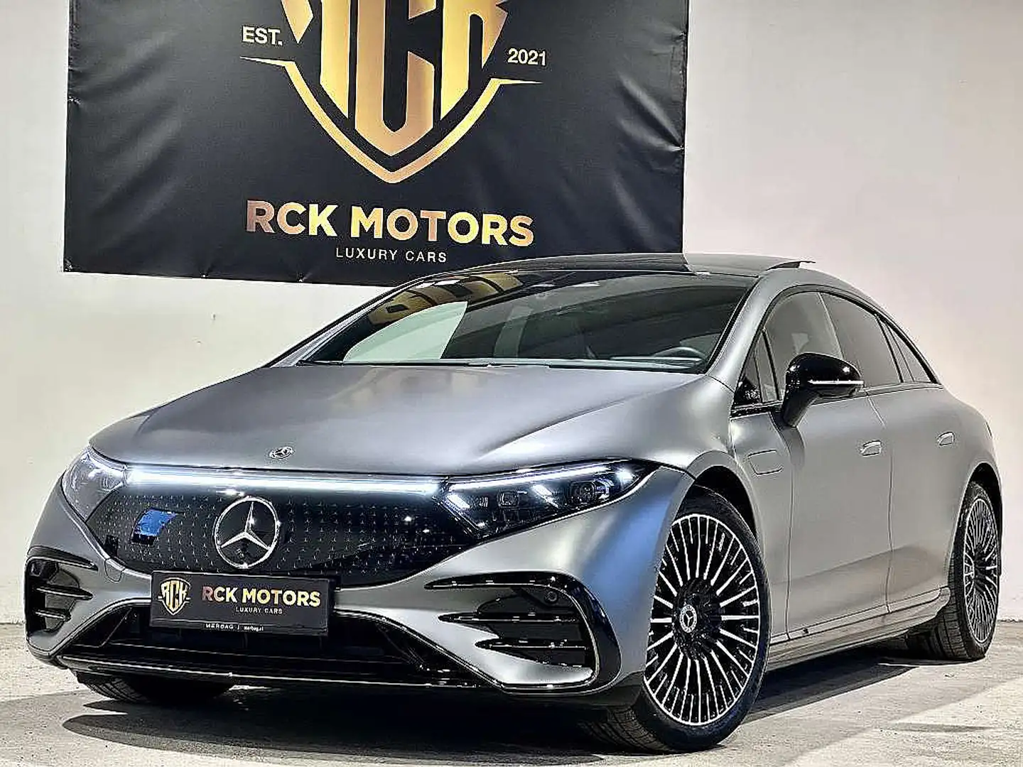 Mercedes-Benz EQS 450+ 108,4kWh Aut. // VOLL // Nightpaket / AMG ... Grau - 2
