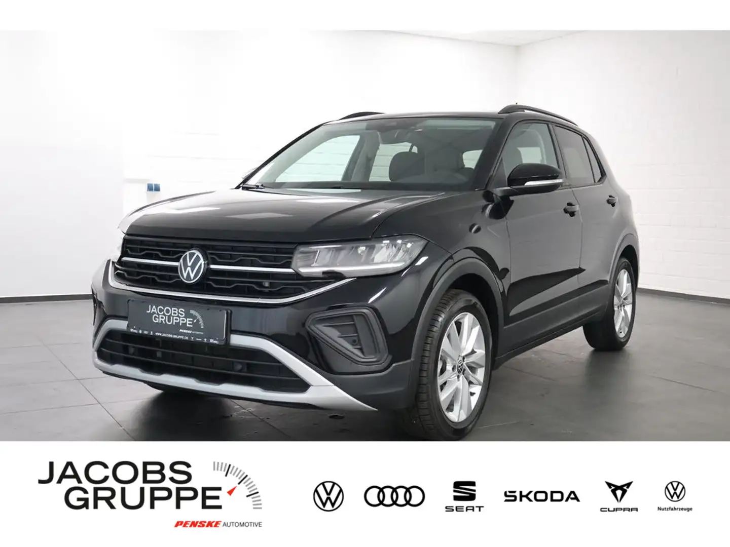 Volkswagen T-Cross 1.0 TSI Life Navi,LED,SHZ,PDC Noir - 1